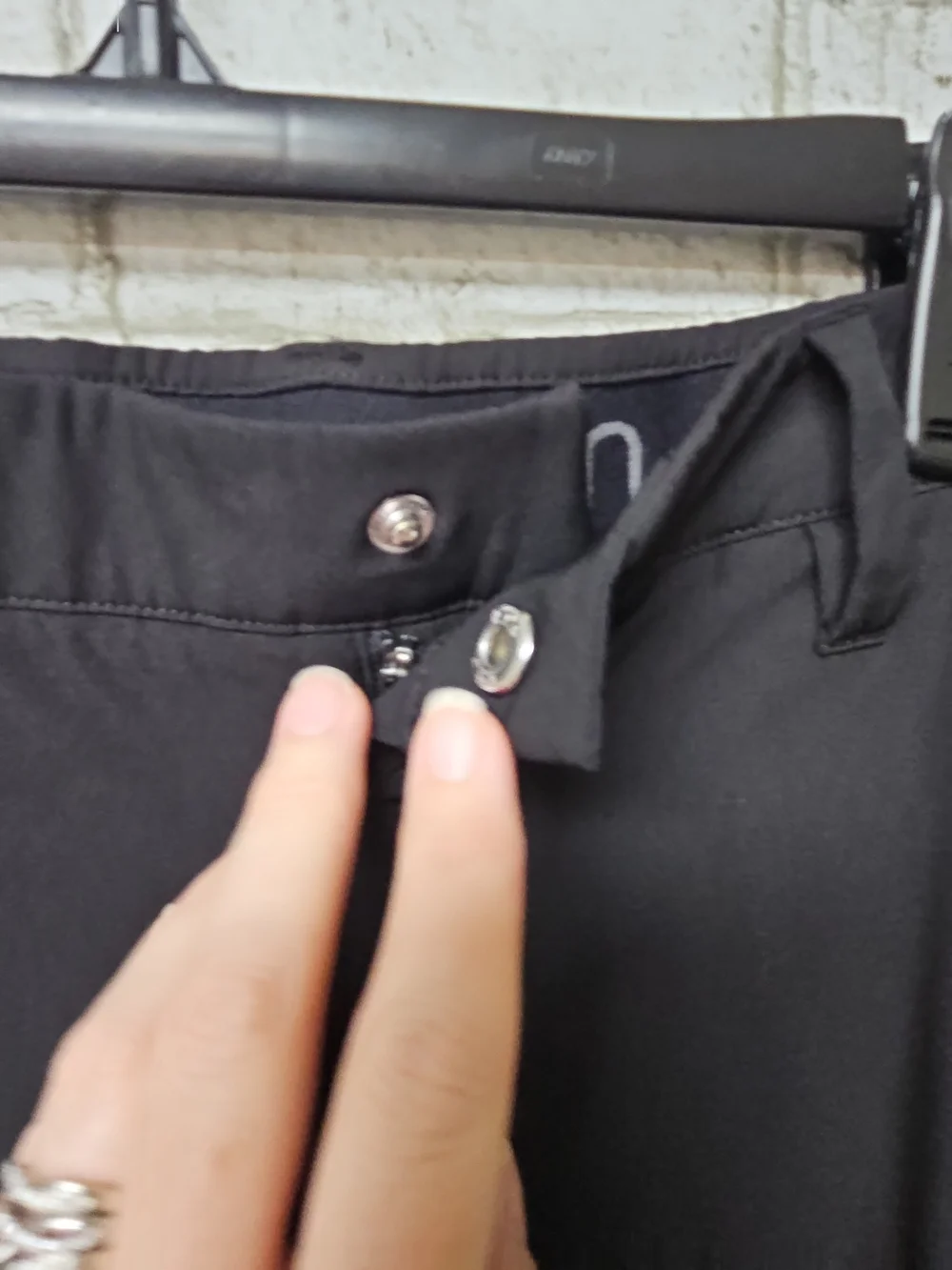 Xersion Men's Black Golf Woven Open Bottom Pants Size 36x30